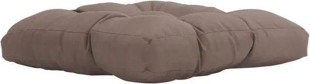 Alt view image 6 of 13 - vidaXL Chair Cushion Outdoor Patio Pallet Seat Cushion Sofa Pad Taupe Fabric
