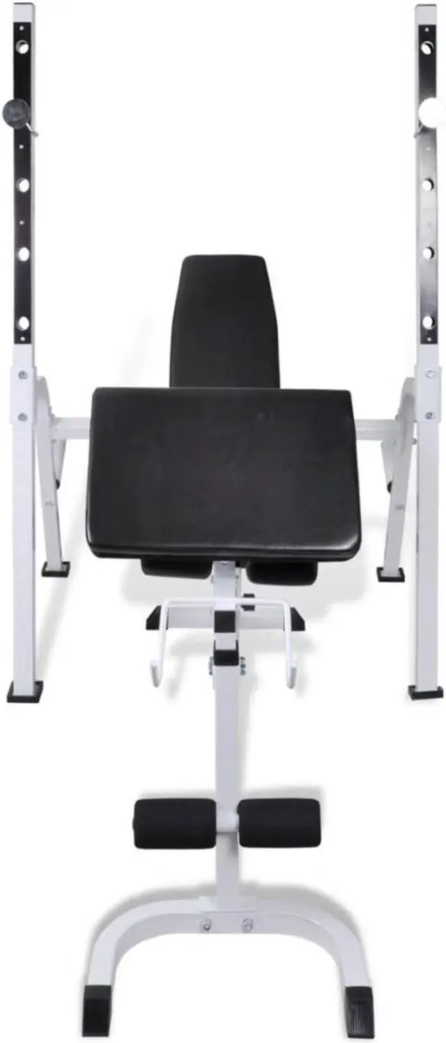 Alt view image 8 of 11 - vidaXL Multi-exercise Workout Bench Home Gymnasium Fitness Centre Sport Goods