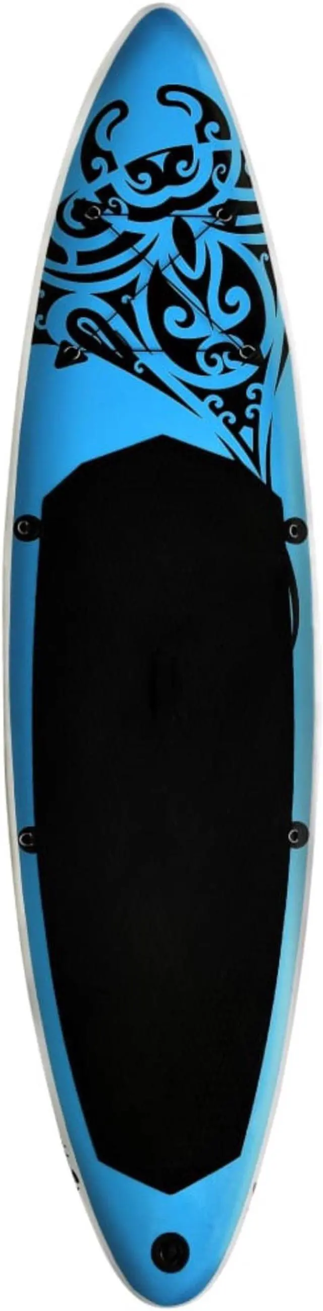 Alt view image 10 of 12 - vidaXL Paddleboard Set Inflatable Paddle Board Surf Set Sup Surboard Blue