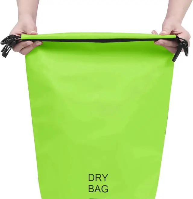 Alt view image 2 of 12 - vidaXL Dry Bag Green 2.6 gal PVC