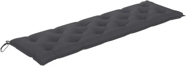 Alt view image 9 of 11 - vidaXL Cushion for Swing Chair Anthracite Fabric Throw Pillow Seat Cushion