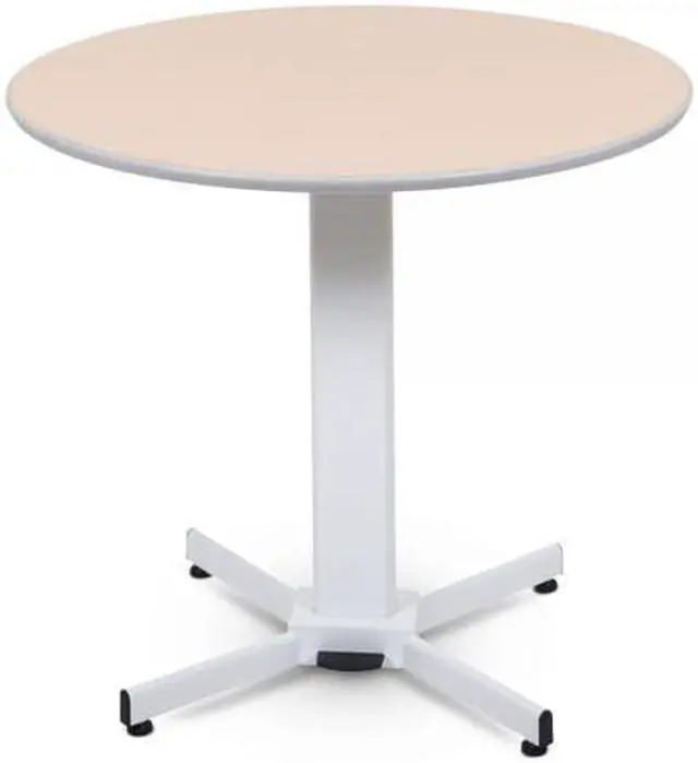 Alt view image 11 of 18 - Luxor Pneumatic Adjustable Multi-Functional Round Pedestal Table