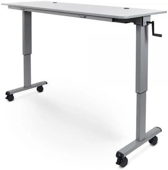 Alt view image 12 of 20 - Luxor STAND-NESTC-72 is a 72" Adjustable flip top Table wih a Crank Handle