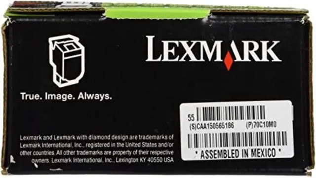Alt view image 9 of 12 - Lexmark (701M) Magenta Return Program Toner Cartridge (1 000 Yield) 70C10M0