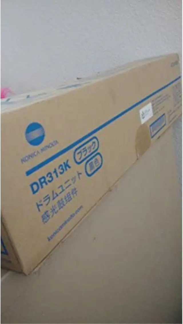 Alt view image 4 of 5 - KONICA MINOLTA KNMDR313K Black Konica BIZ C308 A7U40RD DR313 Black Drum Unit, OEM Part: A7U40RD