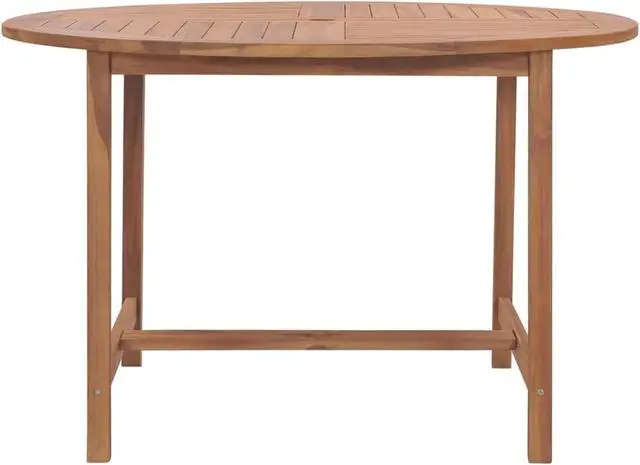 Main image of vidaXL Patio Dining Table 43.3"x29.5" Solid Wood Teak