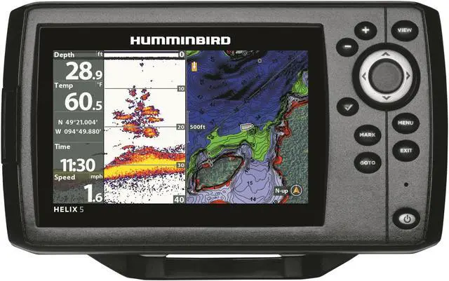 Alt view image 6 of 6 - Humminbird HELIX5 CHIRP GPS 5" Portable Sonar GPS G3
