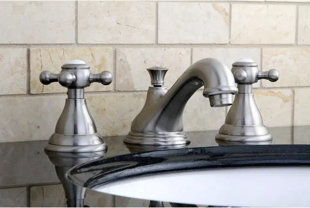 Alt view image 6 of 7 - ROYALE WIDESPREAD LAVATORY FCT W/BX HANDLE-Satin Nickel Finish
