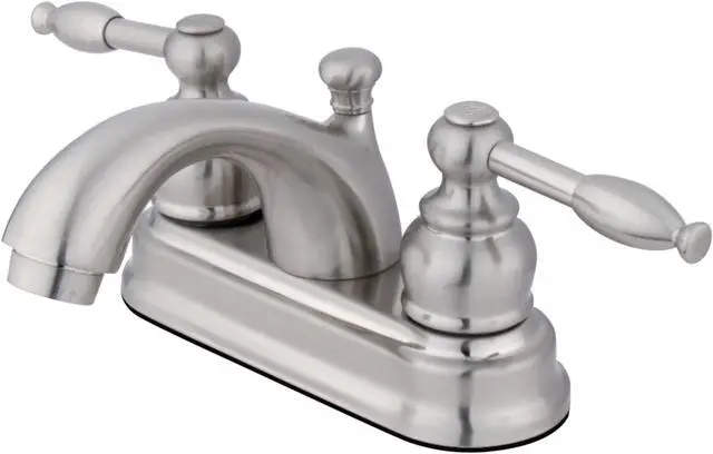 Alt view image 4 of 4 - Kingston Brass KB2608KL Two Handle 4" Centerset Lavatory Faucet with Retail Pop-