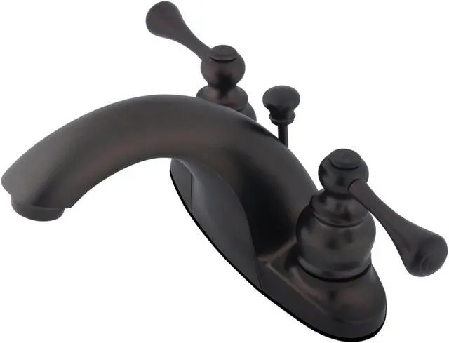 Alt view image 4 of 4 - Kingston Brass GKB7645BL Lavatory , Faucet, Oil Rubbed Bronze
