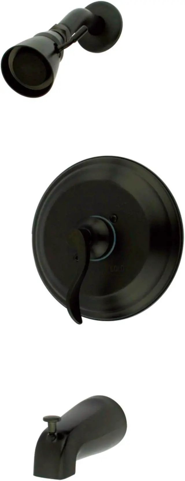 Alt view image 4 of 4 - Kingston Brass KB2635DFL Single Handle Tub & Shower Faucet