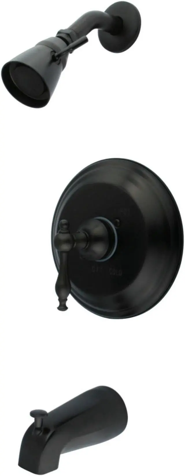 Alt view image 3 of 3 - TUB & SHOWER FAUCET-Oil Rubbed Bronze Finish
