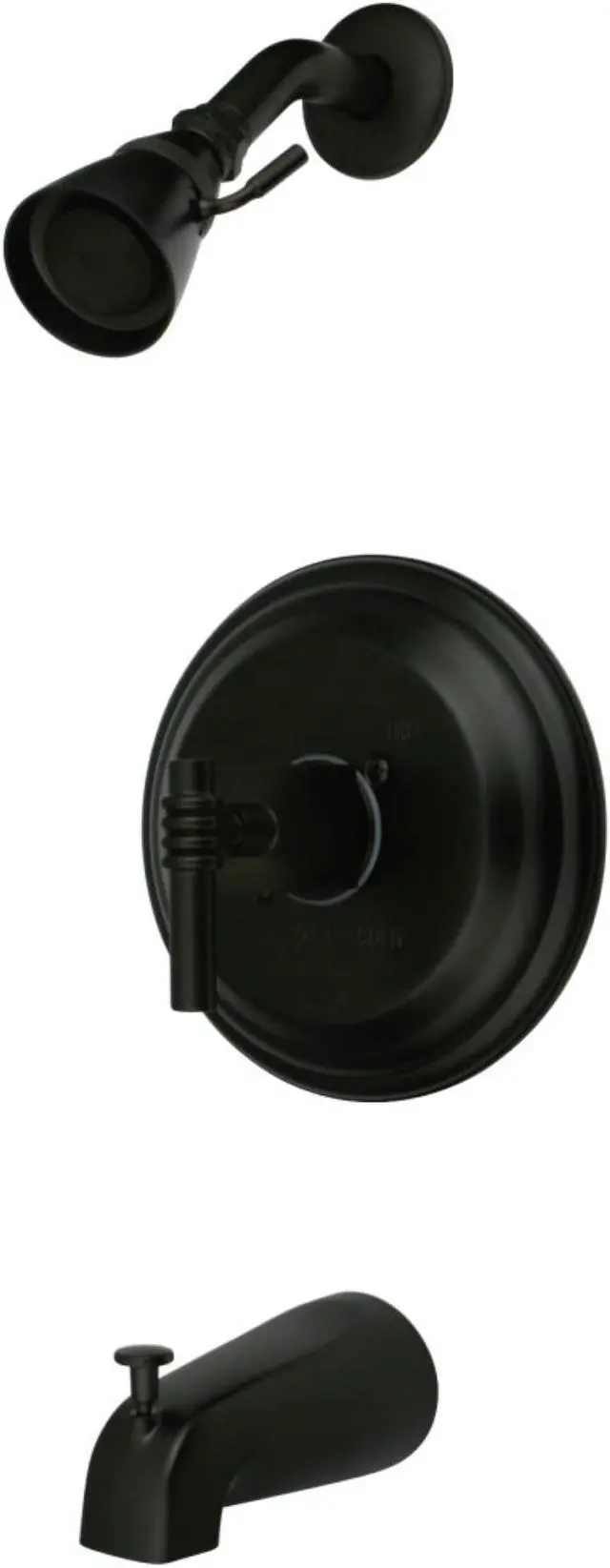 Alt view image 3 of 3 - Kingston Brass KB2635QL Single Handle Tub & Shower Faucet