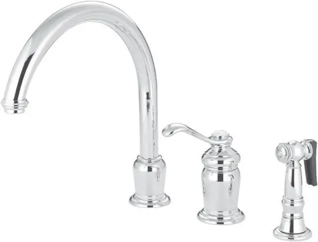 Alt view image 7 of 10 - Kingston Brass KS7821TLBS Kitchen , Faucet, Polished Chrome