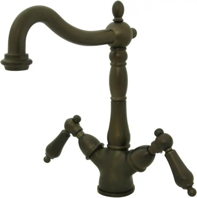 Alt view image 5 of 6 - HERITAGE VESSEL SINK FCT W/O POP-UP ROD W/4 PLATE-Oil Rubbed Bronze Finish