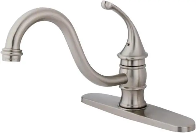 Alt view image 4 of 4 - Kingston Brass KB3578GLLS Single Handle 8 in. Kitchen Faucet without Sprayer