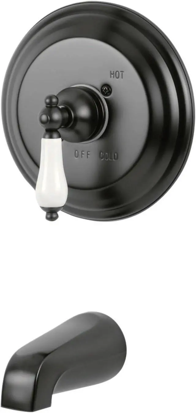 Alt view image 3 of 3 - Kingston Brass KB3635PLTO Single Handle Tub Faucet