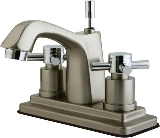 Alt view image 7 of 7 - Kingston Brass KS8647DX Concord Two Handle 4" Centerset Lavatory Faucet with Bra