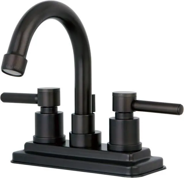 Alt view image 5 of 5 - Kingston Brass KS8665DL Concord Two Handle 4" Centerset Lavatory Faucet with Bra