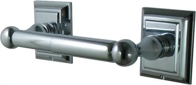 Alt view image 5 of 6 - Contemporary Toilet Paper Holder in Polished Chrome Finish