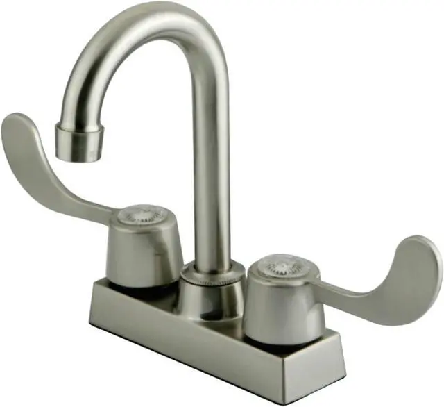 Alt view image 4 of 4 - Kingston Brass KB451SN Bar , Faucet, Satin Nickel