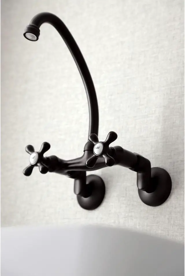 Alt view image 8 of 8 - Kingston Brass KS214ORB Kitchen , Faucet, Oil Rubbed Bronze