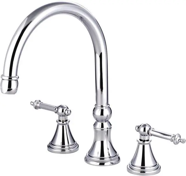 Main image of Kingston Brass KS2341TL Tuscany Roman Tub Faucet, Polished Chrome