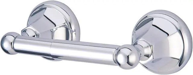 Alt view image 3 of 3 - Kingston Brass BA4818C Metropolitan Toilet Paper Holder - Polished Chrome
