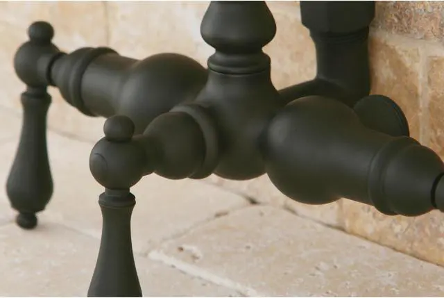 Alt view image 12 of 12 - Kingston Brass ABT200-5 Goose Neck Faucet with Back Outlet & Diverter