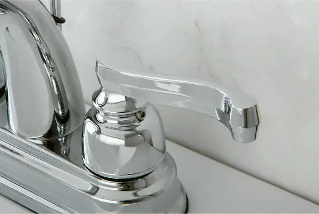 Alt view image 9 of 9 - Kingston Brass KB5611FL Two Handle 4" Centerset Lavatory Faucet with Retail Pop-