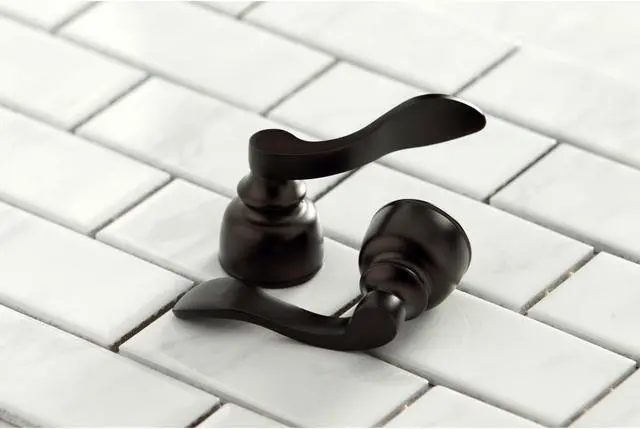 Alt view image 8 of 8 - Kingston Brass KB8795NFL NUWAVE FRENCH 8in Centerset Kitchen Faucet with Twin Le