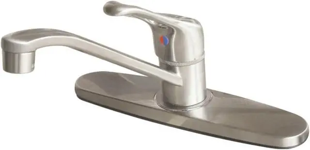 Alt view image 6 of 6 - Kingston Brass KB561SN Kitchen , Faucet, Satin Nickel