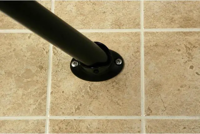 Alt view image 10 of 12 - Kingston Brass CC3175 Vintage Adjustable Hotel Curved Shower Rod