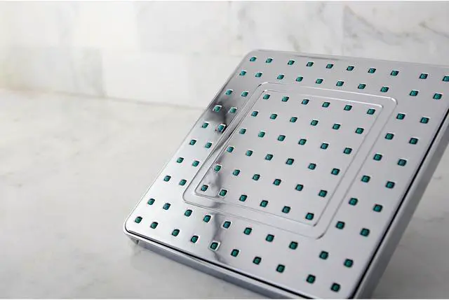 Alt view image 8 of 9 - Kingston Brass KX4641 8" Square Showerhead