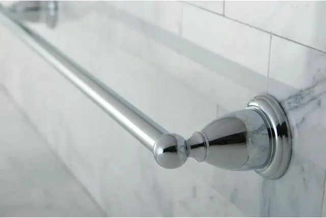 Alt view image 5 of 5 - HERITAGE 24 TOWEL BAR-Chrome Finish
