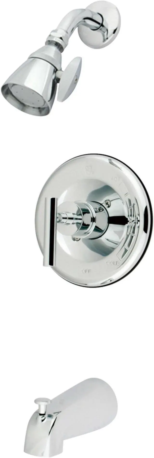 Alt view image 4 of 4 - Kingston Brass KB6631CML Single Handle Shower Faucet