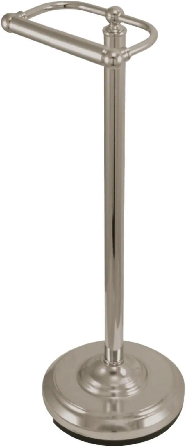 Alt view image 11 of 12 - CLASSIC PEDESTAL PAPER HOLDER-Satin Nickel Finish