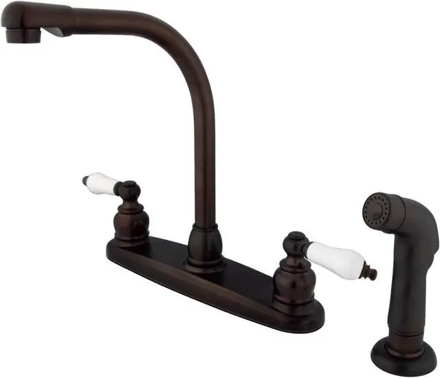 Alt view image 4 of 4 - Kingston Brass KB715SP Kitchen , Faucet, Oil Rubbed Bronze