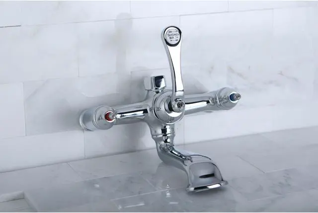 Alt view image 2 of 4 - Kingston Brass ABT100-1 Tub Faucet Body Only, Polished Chrome