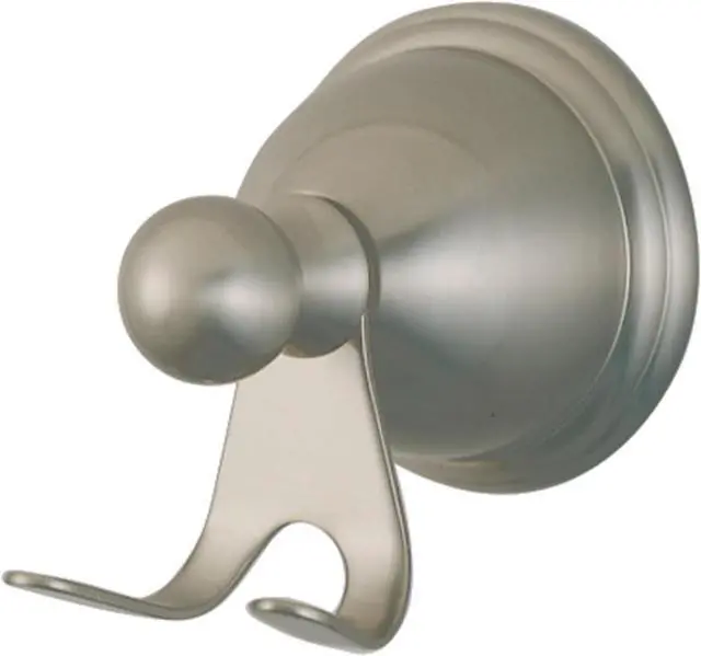 Alt view image 5 of 5 - RESTORATION ROBE HOOK-Satin Nickel Finish