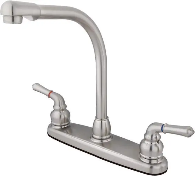Alt view image 5 of 5 - Kingston Brass KB758LS Kitchen , Faucet, Satin Nickel