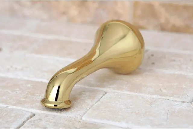 Alt view image 4 of 6 - Kingston Brass K184C2 Kingston Brass K184C2 5 in. Tub Spout, Polished Brass