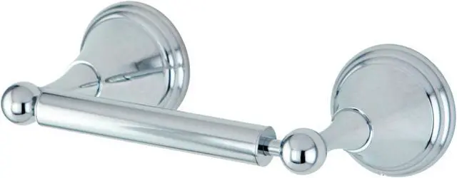 Alt view image 3 of 3 - Kingston Brass BA2978C Governor Toilet Paper Holder - Polished Chrome