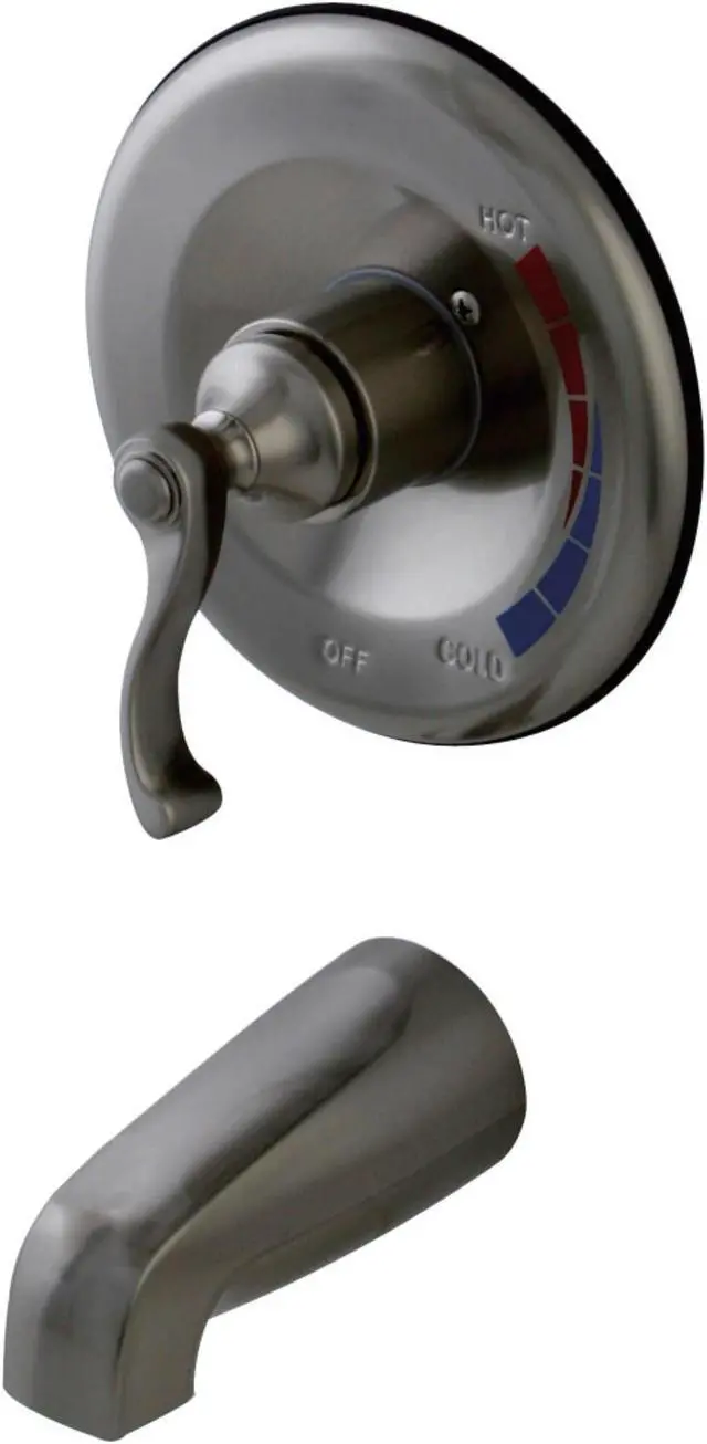 Alt view image 3 of 3 - Kingston Brass KB8638FLTO Single Handle Tub Faucet
