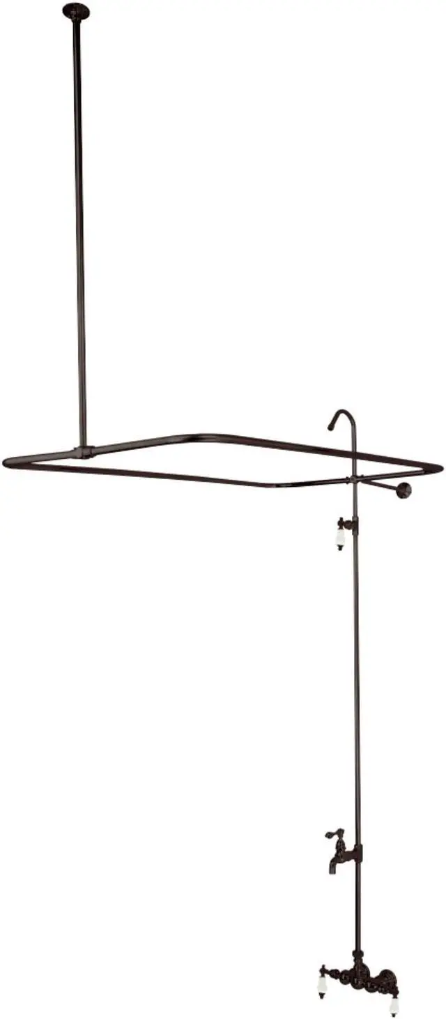 Alt view image 5 of 5 - Kingston Brass CC65T5 Clawfoot Tub Filler , Faucet, Oil Rubbed Bronze