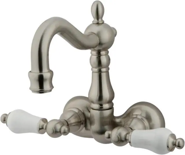 Alt view image 7 of 7 - Kingston Brass CC1075T8 3-3/8" Wall Mount Clawfoot Tub Filler