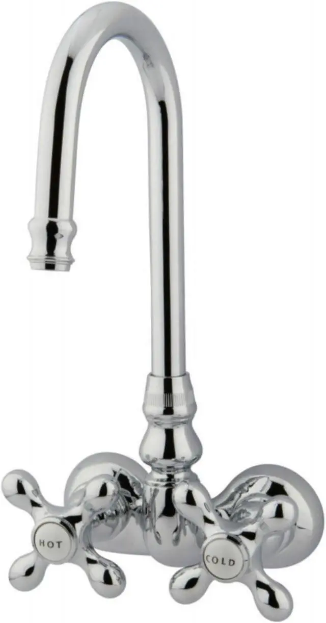 Alt view image 4 of 4 - Kingston Brass CC78T1 Wall Mount Clawfoot Tub Filler