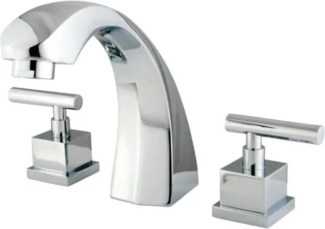 Alt view image 5 of 5 - Kingston Brass KS4361CQL Two Handle Roman Tub Filler