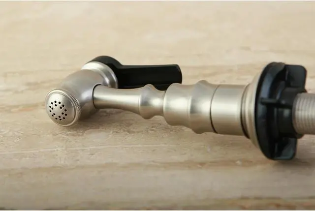 Alt view image 7 of 8 - Kingston Brass KBSPR18 Gourmetier Kitchen Faucet Sprayer for KS1798ALBS, Satin Nickel