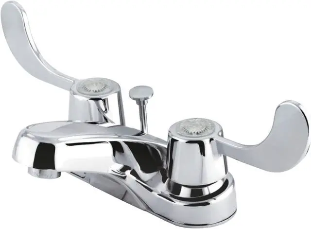 Main image of Kingston Brass KB181B 4 in. Centerset Bathroom Faucet, Polished Chrome